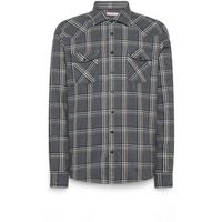 sun68 camisa manga larga s44112gb para hombre