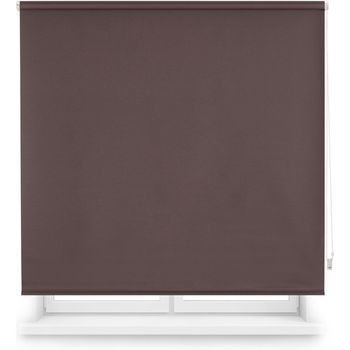 Estor Opaco Enrollable Premium - Estor Opaco Tamaño 60x165 - Estor Enrollable Color Marrón Oscuro - Estor Premium | Blindecor