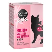 cosma asia en bolsitas - pack de prueba - 24 x 100 g - pack ahorro