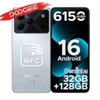 doogee note56 pro - smartphone android 16 con gemini ai pantalla de 656 bateria de 6150mah 32gb de ram 428 128gb de almacenamiento widevine l1