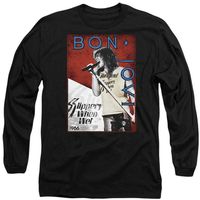 bon jovi camiseta manga larga 86 tour para mujer