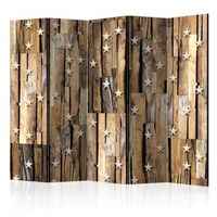 biombo - wooden constellation ii 225x172 cm