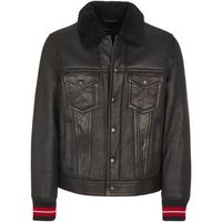 tommy hilfiger cazadora de cuero - para hombre