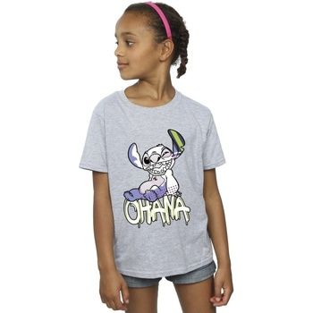 Disney Camiseta Ohana para niña