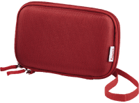 funda disco duro - hama polytex 095548pc 25 hdd universal material eva repelente al agua rojo