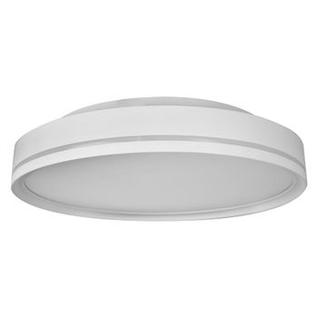 Plafón led circular blanco con luz perimetral y control remoto
