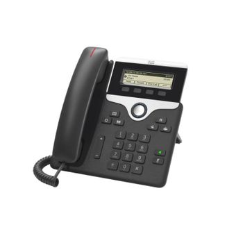 Teléfono IP Cisco 7811 Negro/Plata 1 línea PoE Escritorio/Pared