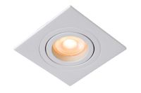 foco empotrable en el suelo de aluminio 1xgu10 mr16 blanco