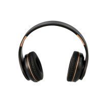 Auricular q-connect bluetooth diadema ajustable y plegable con microfono alcance 10 m color negro