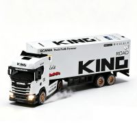 164 24g 4wd scania oficial licenciado mini drift rc coche contenedor remolque tractor camion pesado controlado por man