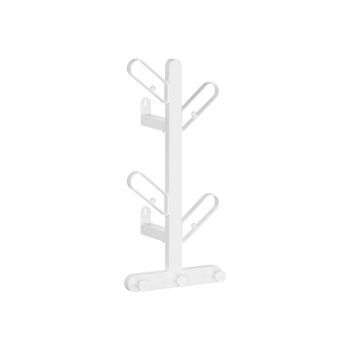 Perchero de Pared, Blanco Perla