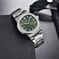 reloj mecanico para hombre pagani design 2026 40mm marca de lujo automatico luminoso resistente al agua cristal de zafiro ar acero inoxidable regalo para hombre