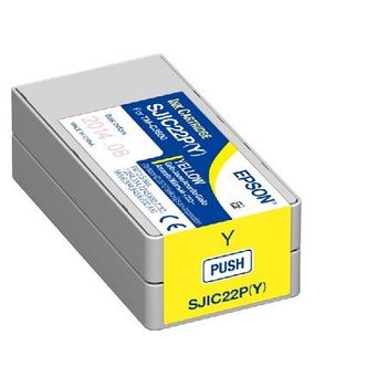 Epson SJIC22PY (S020604) Yellow Original Ink Cartridge