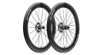 par de ruedas scope artech 6 disc 700mm   12x100   12x142mm   centerlock   negro blanco