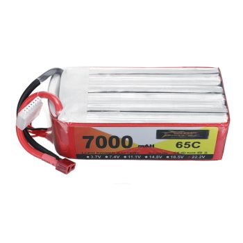 Batería ZOP Power 22.2V 7000mAh 65C 6S LiPo T Plug para Coche RC
