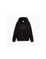 sudadera puma essentials script comfort h mujer negro