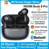 auriculares inalambricos bluetooth xiaomi redmi buds 8 pro triple microfono con reduccion de ruido inteligente ai de hasta 55db audio de alta resolucion con ldac bt54