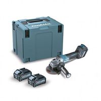 miniamoladora bl 40vmax xgt 115mm palanca 4ah 2 bat frenodialaftaws makpac