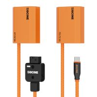 cable adaptador de corriente extensible np-fz100 bateria ficticia a adaptador de conector d-tap tipo c para sony a7iii a7riii a7siii a7rm4 a9