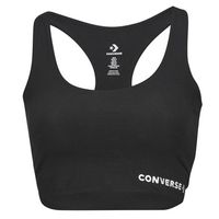 converse sujetador deportivo wordmark bra top converse black para mujer