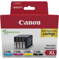cartucho de tinta original canon pgi-2500xl bkcmy pack 4 unidades