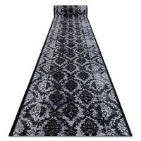 alfombra de pasillo con refuerzo de goma 100 cm romance gris 100x700 cm
