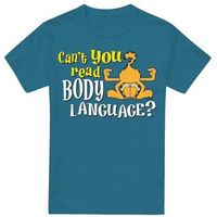 garfield camiseta body language para hombre