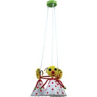 colgante smile 3xe14 alregxd34cm multi colores