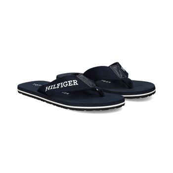 Tommy Hilfiger Chanclas Hombre - Azul Marino Talla 40
