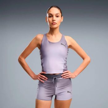 Puma Lightspeed AOP   Camiseta de running Mujeres - gris