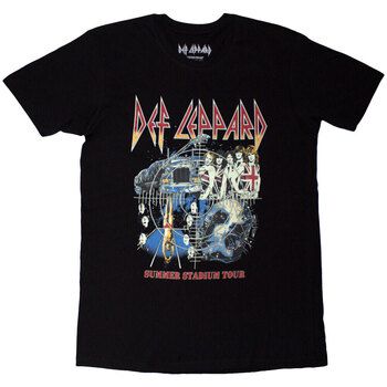 Def Leppard Camiseta Summer Stadium Tour para mujer
