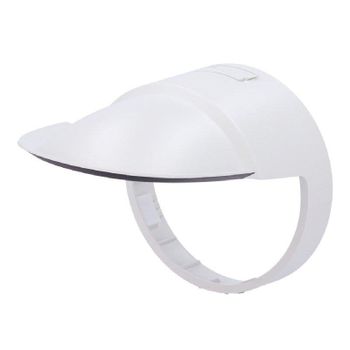 Protector contra lluvia Hikvision blanco para cámaras de seguridad