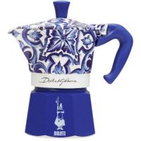 cafetera moka bialetti dolcegabbana 6 tazas aluminio compatible induccion diseno exclusivo