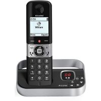 alcatel f890 voice telefono fijo inalambrico negro