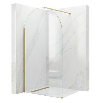 Pared De La Ducha Heaven Brush Gold 90 Walk-in