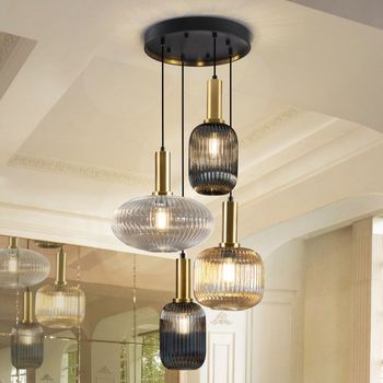 Lámpara colgante norma (4 luces)