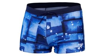 Banador speedo valmilton chek azul   blanco