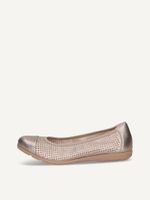 caprice ballerina brown made of leather size 40