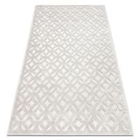 alfombra santo sisal 58507 calado art deco beige 200x290 cm
