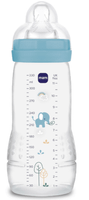 mam biberon easy active flujo rapido azul mate 4m 330 ml