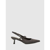 kamome trends zapatos de tacon salon destalonado busot gris para mujer