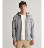 gant para hombre 2007059 chaqueta deportiva con escudo gris s casual algodon manga larga