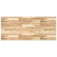encimera tocador bano madera acacia sin tratar 120x60x4 cm vidaxl