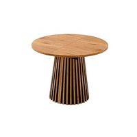 mesa redonda extensible para comedor con diseno moderno
