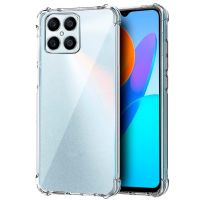 cool carcasa antishock transparente para honor x8 5g70 lite