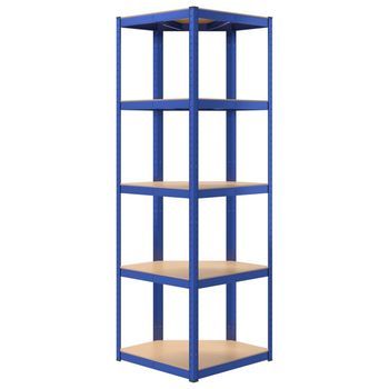 Estante De Cinco Niveles (apariencia Azul, Combinación De Dos Capas)