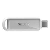 unidad flash usb sandisk phone drive 128 gb usb tipo c 150 mbs blanco