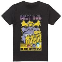 marvel camiseta best dad para hombre