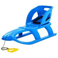 trineo con asiento polipropileno azul 1025x40x23 cm vidaxl
