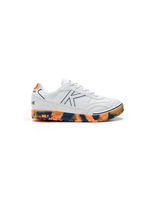 zapatillas de futbol sala kelme trueno lace nino blanco y azul